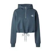 Calvin Klein Jeans Majica dimno modra/bela