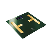 BerlingerHaus - Osebna tehtnica z LCD zaslonom 2xAAA zelena/zlata