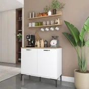 Hanah Home Multifunkcionalna komoda, Bela