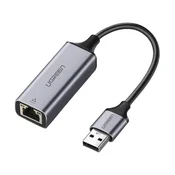 Ugreen UGREEN GIGABIT ETHERNET USB 3.0 ADAPTER ZA PRENOSNIK PC MAC PRIKLJUČEK 10/100/1000