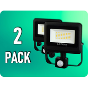 LED line® LED LINE® REFLEKTOR S SENZORJEM 100W, 10000LM, 4000K/2-PACK! [203747]