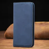 Modra Elegantna Flip torbica (Samsung Galaxy A03s)