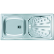 NERJAVNO pomivalno korito ALVEUS BASIC 80, SATIN 860X435 MM