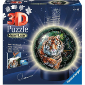 RAVENSBURGER Osvetljeni tiger Puzzleball 72 kosov