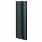 MONSTER Ovalni stebrični radiator – 1800 mm x 600 mm – antracitno siva, (21569941)