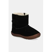 Djecje cipele za snijeg od brušene kože UGG KEELAN II boja: crna, 1157634T