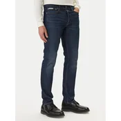 Calvin Klein Jeans Jeans hlače LV04RD740G Mornarsko modra Slim Fit