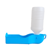 Pasja Plastenka 2 v 1, prenosna, 500ml, modra