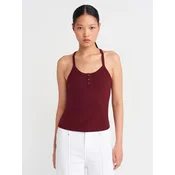 Dilvin Top burgund