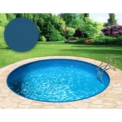 BWT PVC folija za okrugli bazen O 500 x 135 cm - adriablau - Debljina 0,6 mm / s ovjesnim rubom P1