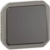 LEGRAND Stopniščno stikalo, 10AX-250V~ mehanizem - antracit, NEW PLEXO 55