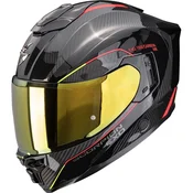 SCORPION Exo-1500 Carbon Air Mundi Black / Red / Yellow