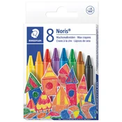 Boje voštane  8boja kartonska kutija noris club staedtler 220 nc8!!