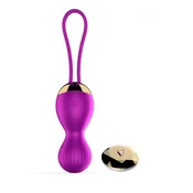 Vibro jaje, Silikonsko, USB, 7 funkcija, Ljubičasto