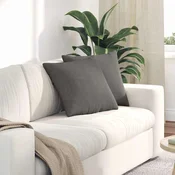 Jastucici za sofu 2 pcs Svjetlosiva 45 x 45 cm Kordura tekstil