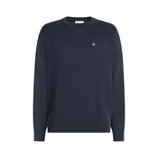 Calvin Klein Jeans Pulover LV04RH325G Mornarsko modra Regular Fit