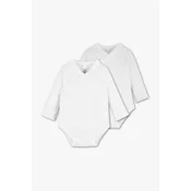 C&A Bodi za bebe, 2 komada, Beli