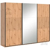 Garderobna omara z drsnimi vrati Lamea - 270 cm