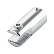 Stropni nosilec za stabilizator SBA, 50 x 22 mm, medenina, kromirana, polirana
