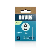 NOVUS Novus Zakovice tip A 3,2 x 8 mm, aluminij 30 kos, (5000117440)