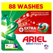 ARIEL kapsule za pranje rublja Extra Clean Allin1 +, 88 pranja