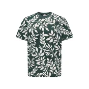 Only & Sons Majica ONSPERRY temno zelena/bela