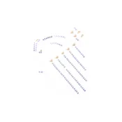 Aga4Kids Samolepilni kamenčki DS8113BH