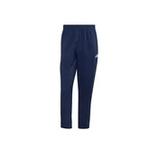 ADIDAS SPORTSWEAR Športne hlače Essentials Small Logo Stanford Lite Woven Tapered Open Hem temno modra