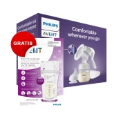 AVENT Pumpica za izmlazavanje Natural + Kesice za odlaganje mleka 3180