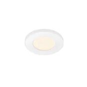 OKROGLA KOMBINIRANA LED SVETILKA 10 CM 3W BELA MA107688