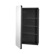 VEVOR Medicinska omarica ML16.5×27.5-1 42x125x70 cm Ogledalo