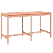 Vidaxl Vrtna miza 203,5x90x110 cm trden les douglas