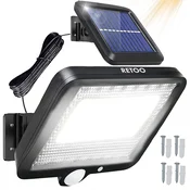 Retoo Solarna svetilka z senzorjem gibanja, 100 LED, energijsko učinkovita -, modra kartonska škatla
