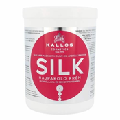 Kallos Silk maska za suhe lase 1000 ml za ženske