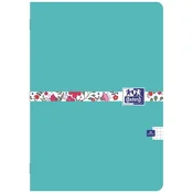 Sveska A5 Oxford 60 lista Floral, 90g, opticki papir, margine