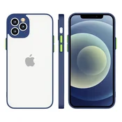 Silikonska fleksibilna futrola Milky Case za Samsung Galaxy S21 Plus 5G - Tamno plava KP26427
