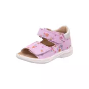 SUPERFIT Sandale POLLY  senf / šljiva / magenta / biserno bijela