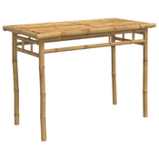 MAISON CHIC Vrtna miza - Vrtna jedilna miza 110x55x75 cm bambus, (21715434)