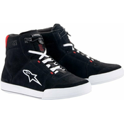 Alpinestars Chrome Shoes Black/White/Bright Red 40,5 Motoristični čevlji