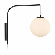 Crno-bijela zidna lampa (duljina 47,5 cm) Dione - Markslöjd