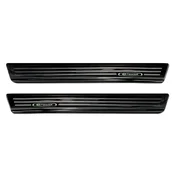 VW Caddy 2021- Door Sill Plates (dark, glossy)