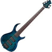 Sire Marcus Miller M7 Alder-5 2nd Gen Transparent Blue 5 strunska bas kitara (Rabljeno)