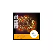 Aigostar - LED lanac 10xLED/3xAA 1,5m topla bela sob