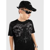 Affliction Decimation moška majica black lava wash