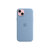 iPhone 15 Plus Silicone Case with MagSafe - Winter Blue