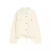 Bershka Prehodna jakna kremna