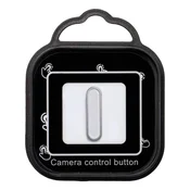 OEM Aktivni gumb Camera Control je združljiv z ovitki iz serije IPHONE 16: Drop Glue/Clear Mag Cover v srebrni barvi