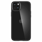 Spigen Ultra Hybrid ovitek za iPhone 15, mat črn