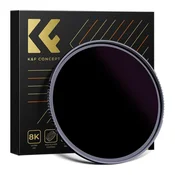 K&F 95MM,Nano-X Ultra ND100000 Filter, HD, Waterproof, Anti Scratch, Green Coated