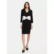 Joseph Ribkoff Cocktail obleka 253768 Črna Slim Fit